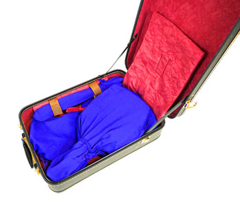 三味線桐製三ツ折れカバン