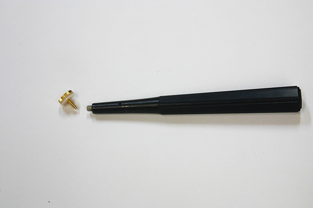 三味線ゆるまない糸巻き(簡易型)黒檀画像